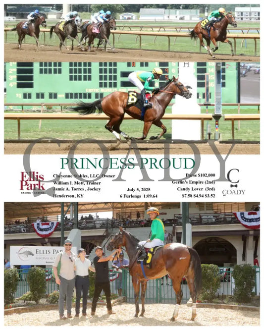 PRINCESS PROUD - 07-05-25 - R08 - ELP Ellis Park