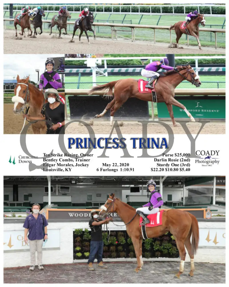 Princess Trina - 05-22-20 R05 Cd Churchill Downs