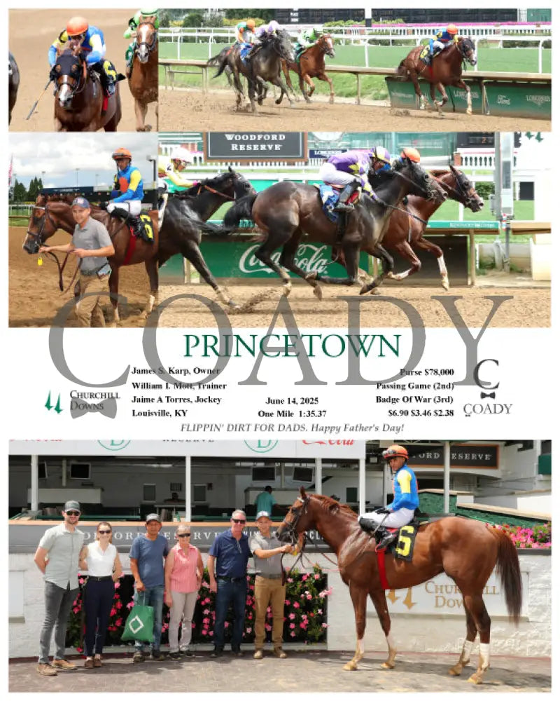 PRINCETOWN - 06-14-25 - R06 - CD Churchill Downs