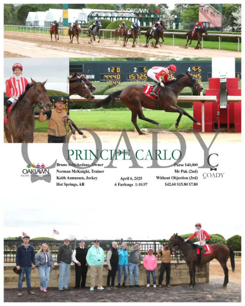 PRINCIPE CARLO - 04-06-25 - R04 - OP Oaklawn Park