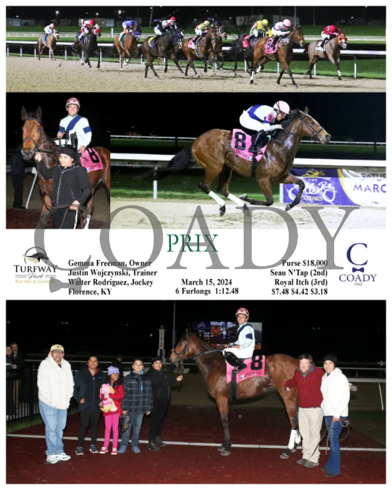 Prix - 03 - 15 - 24 R08 Tp Turfway Park