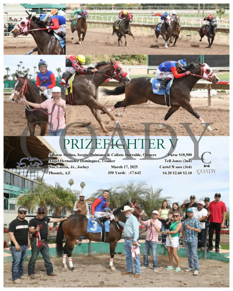 PRIZEFIGHTER V - 03-17-25 - R02 - TUP Turf Paradise