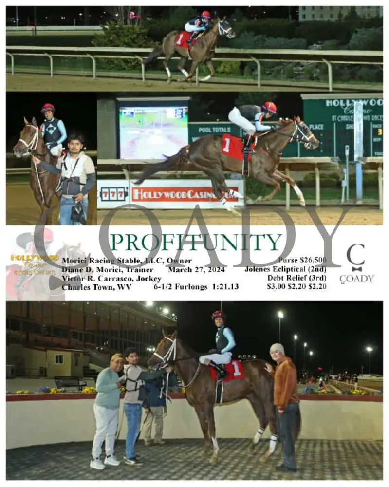 Profitunity - 03 - 27 - 24 R03 Ct Hollywood Casino At Charles Town Races