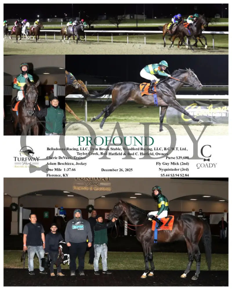 PROFOUND - 122625 - Race 10 - TP - Coady Media - Kurtis Coady Photography