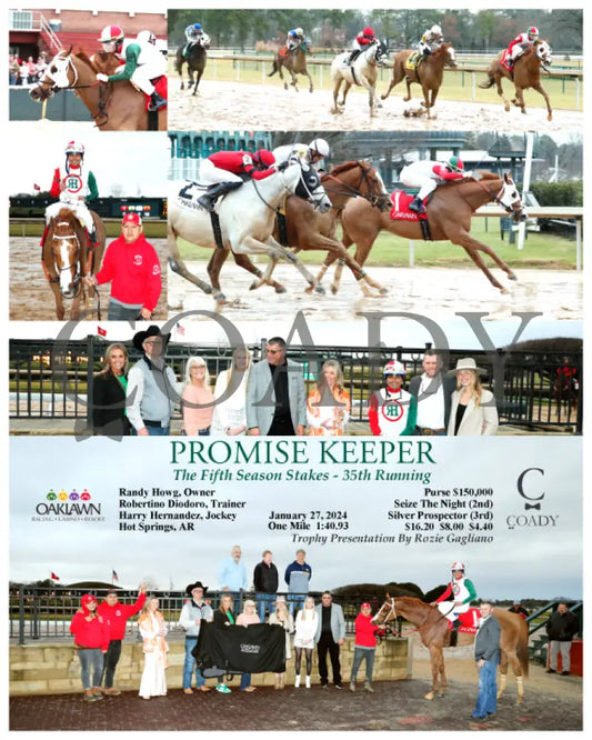 Promise Keeper - The Fifth Season Stakes 35Th Running 01-27-24 R09 Op Oaklawn Park