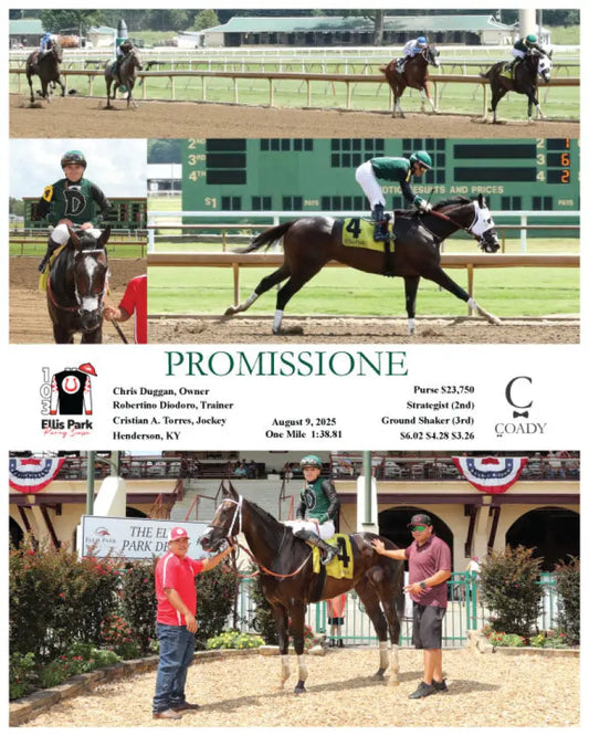 PROMISSIONE - 08-09-25 - R01 - ELP Ellis Park