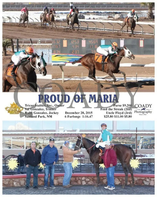 Proud Of Maria - 122815 Race 06 Sun Sunland Park