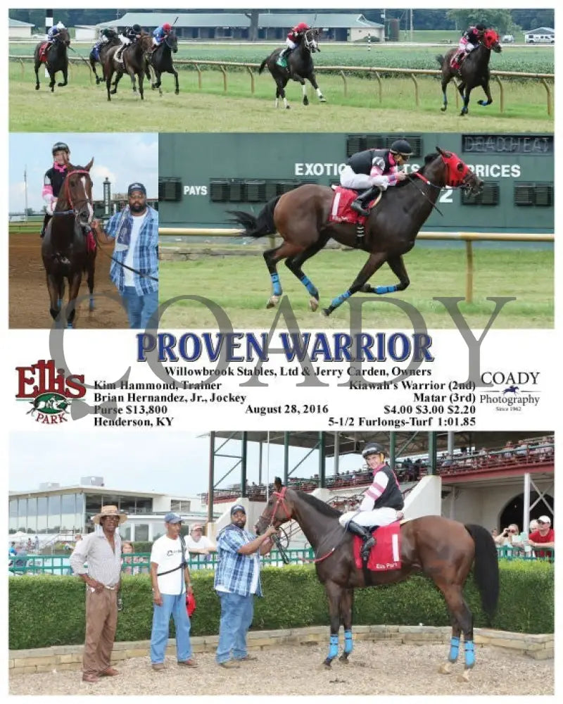 PROVEN WARRIOR - 082816 - Race 04 - ELP - Coady Media - Kurtis Coady Photography
