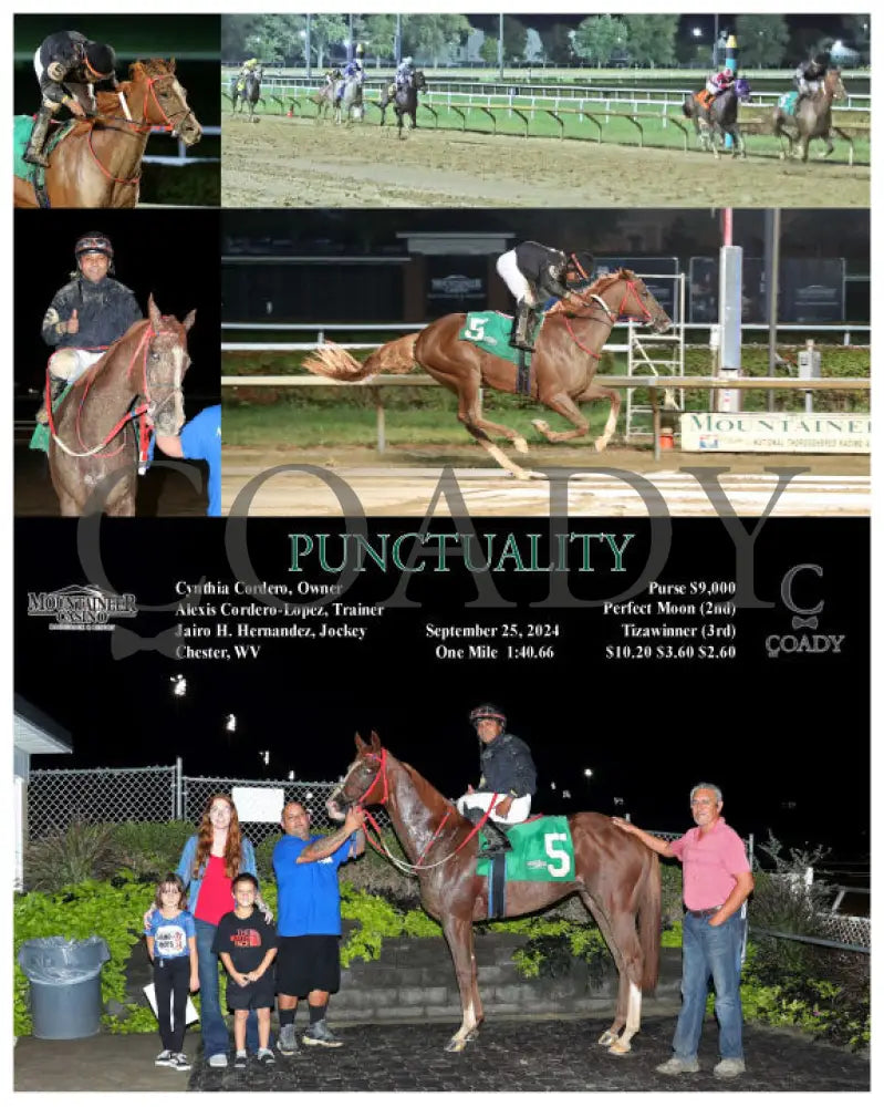Punctuality - 09-25-24 R04 Mnr Mountaineer Park