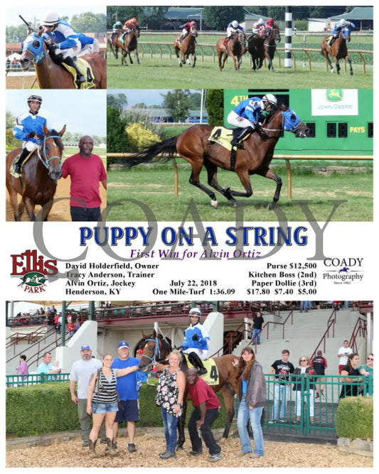 Puppy On A String - 072218 Race 09 Elp Ellis Park