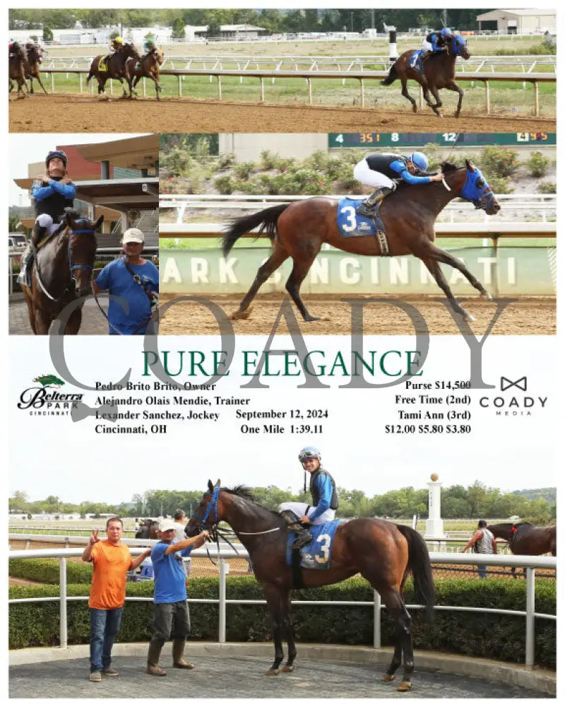 Pure Elegance - 091224 Race 07 Btp Belterra Park