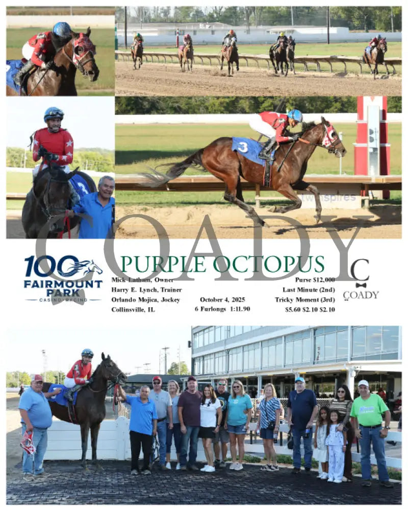 PURPLE OCTOPUS - 10-04-25 - R06 - FP Fanduel Sportsbook Horse Racing