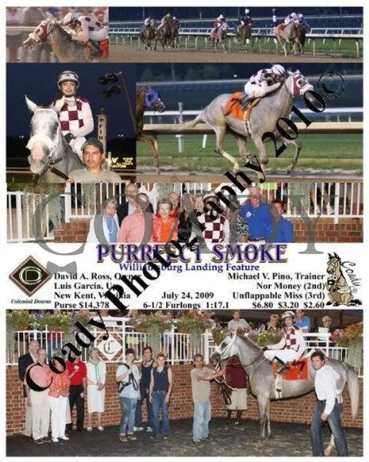 Purrfect Smoke - Williamsburg Landing Feature Colonial Downs
