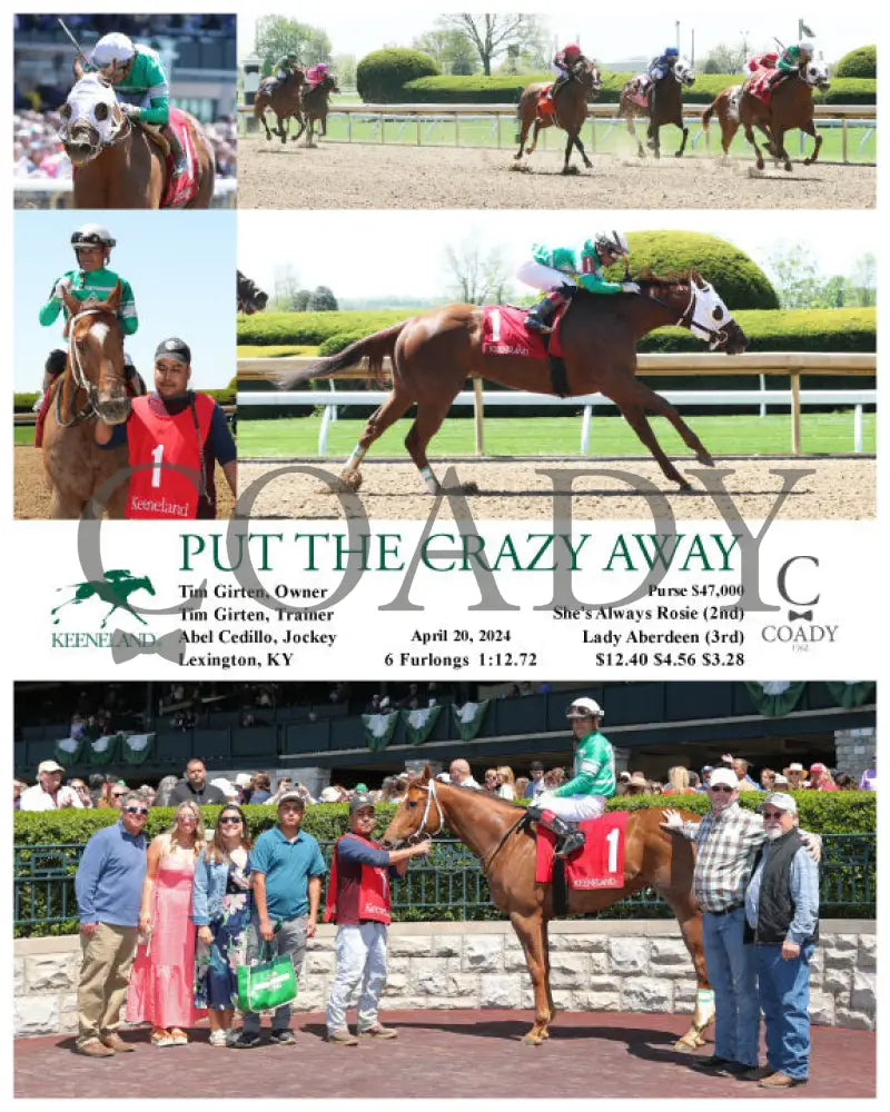 Put The Crazy Away - 04 - 20 - 24 R01 Kee Keeneland