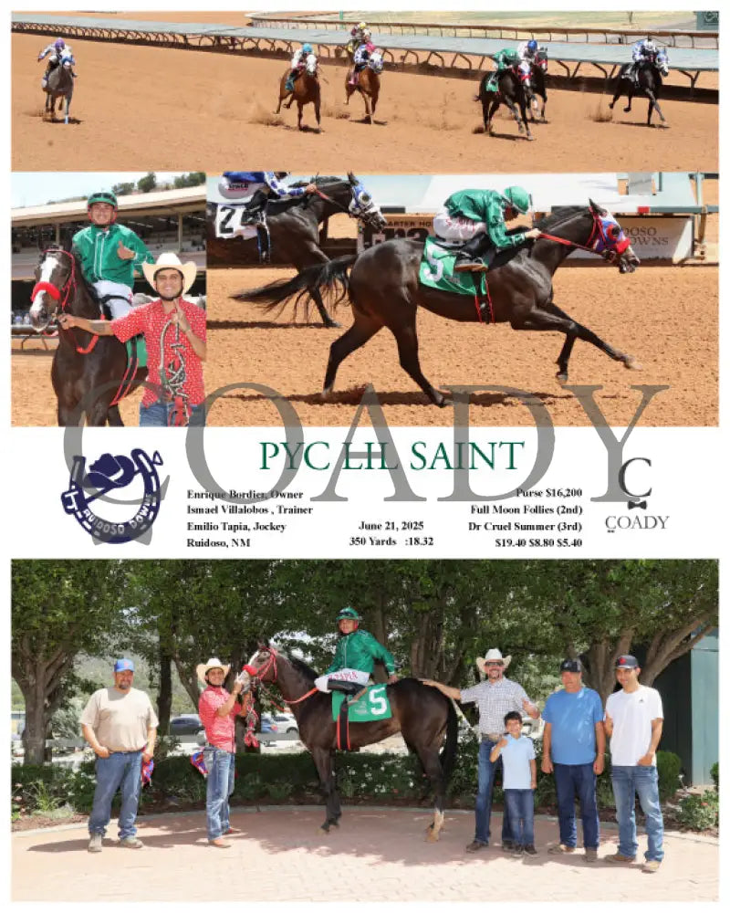 PYC LIL SAINT - 06-21-25 - R05 - RUI Ruidoso Downs