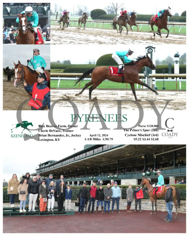 Pyrenees - 04 - 12 - 24 R03 Kee Keeneland