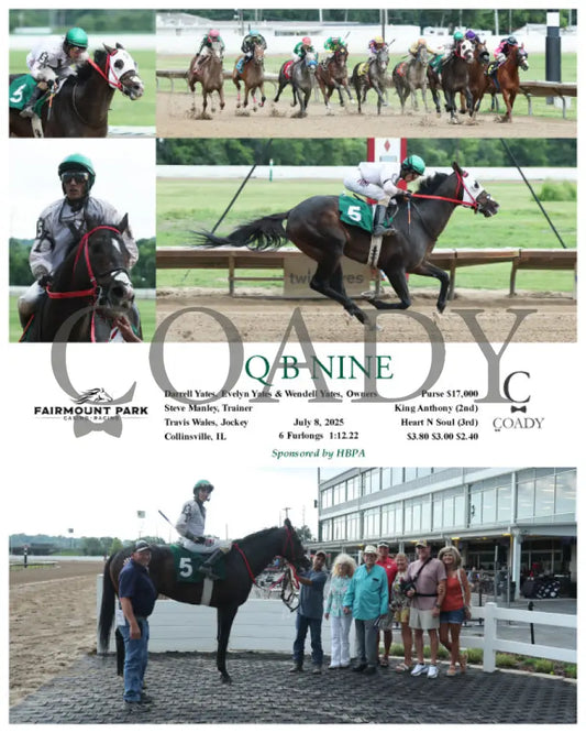 Q B NINE - 07-08-25 - R07 - FP Fanduel Sportsbook Horse Racing