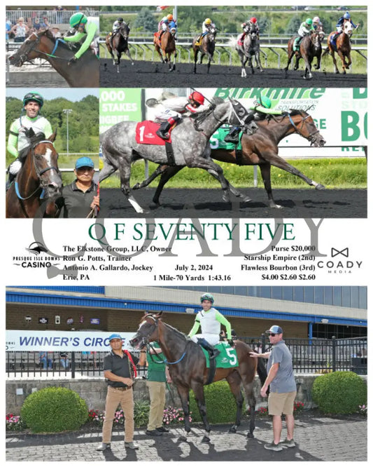 Q F Seventy Five - 070224 Race 05 Pid Presque Isle Downs