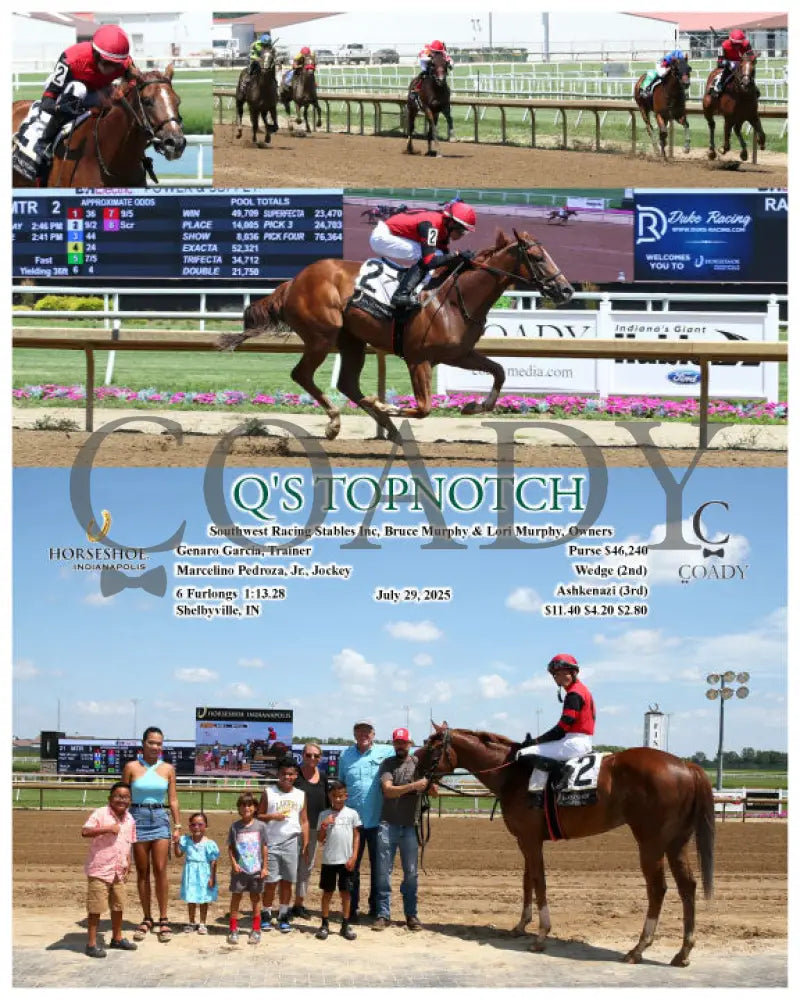 Q’S TOPNOTCH - 07-29-25 - R02 - IND Indiana Grand