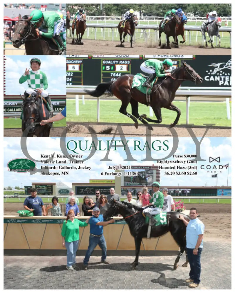 Quality Rags - 07-07-24 R03 Cby Canterbury Park