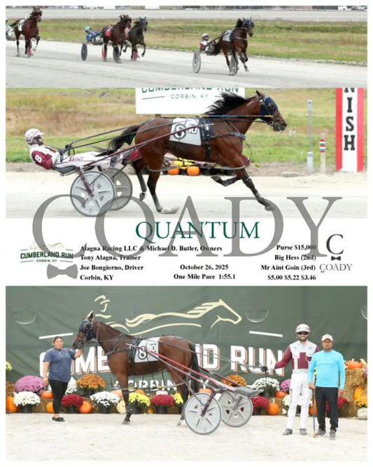 QUANTUM - 102625 - Race 10 - CMR Presque Isle Downs
