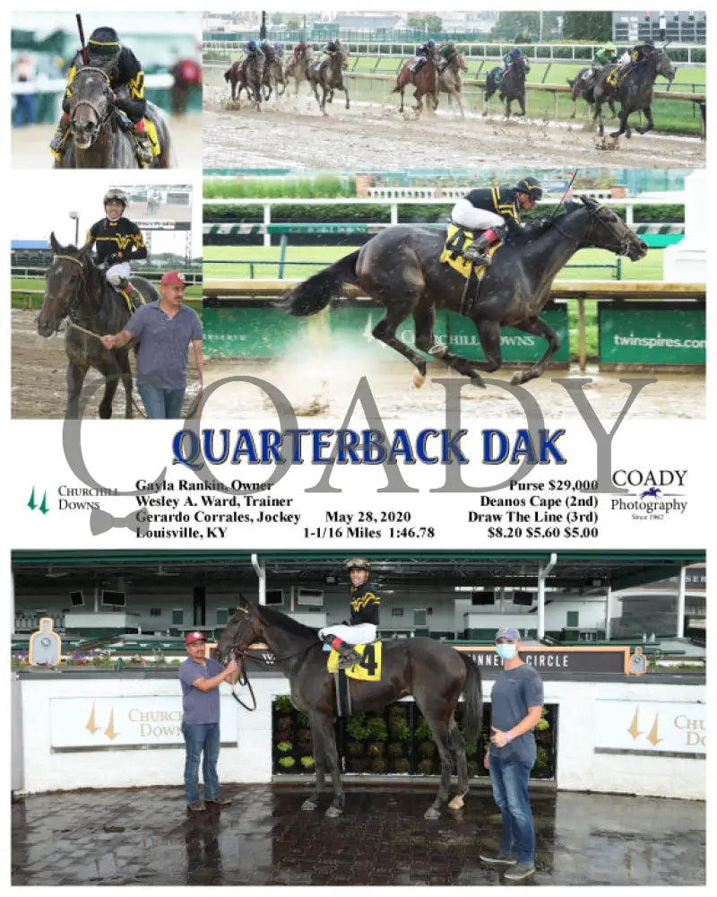 Quarterback Dak - 05-28-20 R10 Cd Churchill Downs