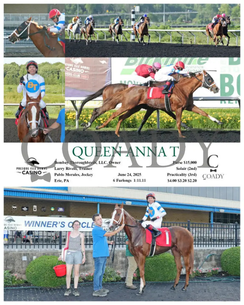 QUEEN ANNA T - 06-24-25 - R05 - PID Presque Isle Downs