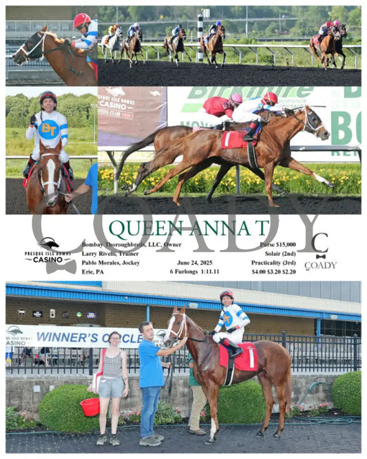 QUEEN ANNA T - 06-24-25 - R05 - PID Presque Isle Downs