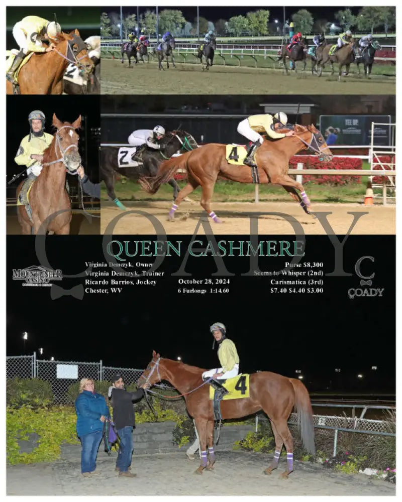 Queen Cashmere - 10-28-24 R08 Mnr Mountaineer Park