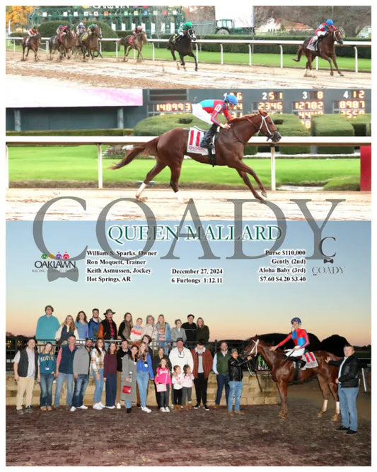 Queen Mallard - 12-27-24 R10 Op Oaklawn Park