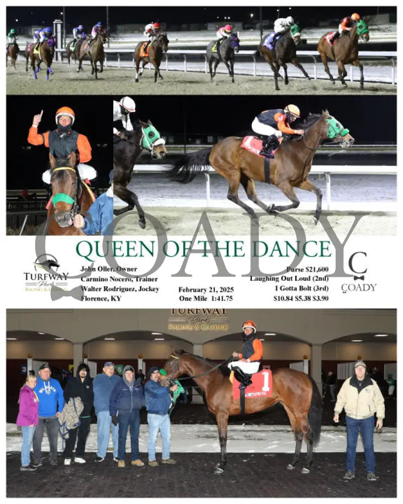 QUEEN OF THE DANCE - 02-21-25 - R04 - TP Turfway Park