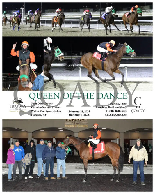 QUEEN OF THE DANCE - 02-21-25 - R04 - TP Turfway Park