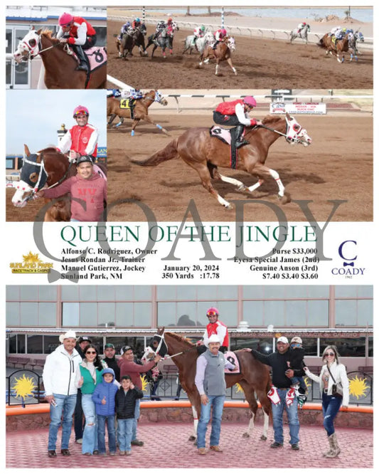 Queen Of The Jingle - 01-20-24 R05 Sun Sunland Park