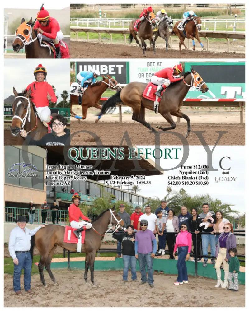 Queens Effort - 02-05-24 R06 Tup Turf Paradise