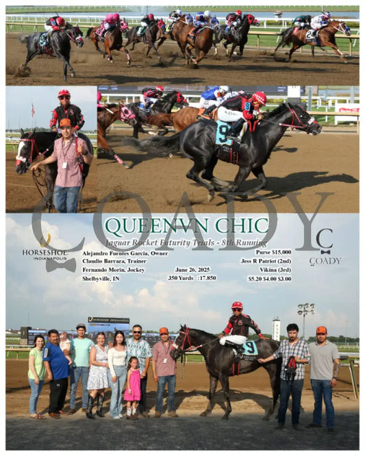 QUEENVN CHIC - Jaguar Rocket Futurity Trials - 8th Running - 06-26-25 - R10 - IND Indiana Grand