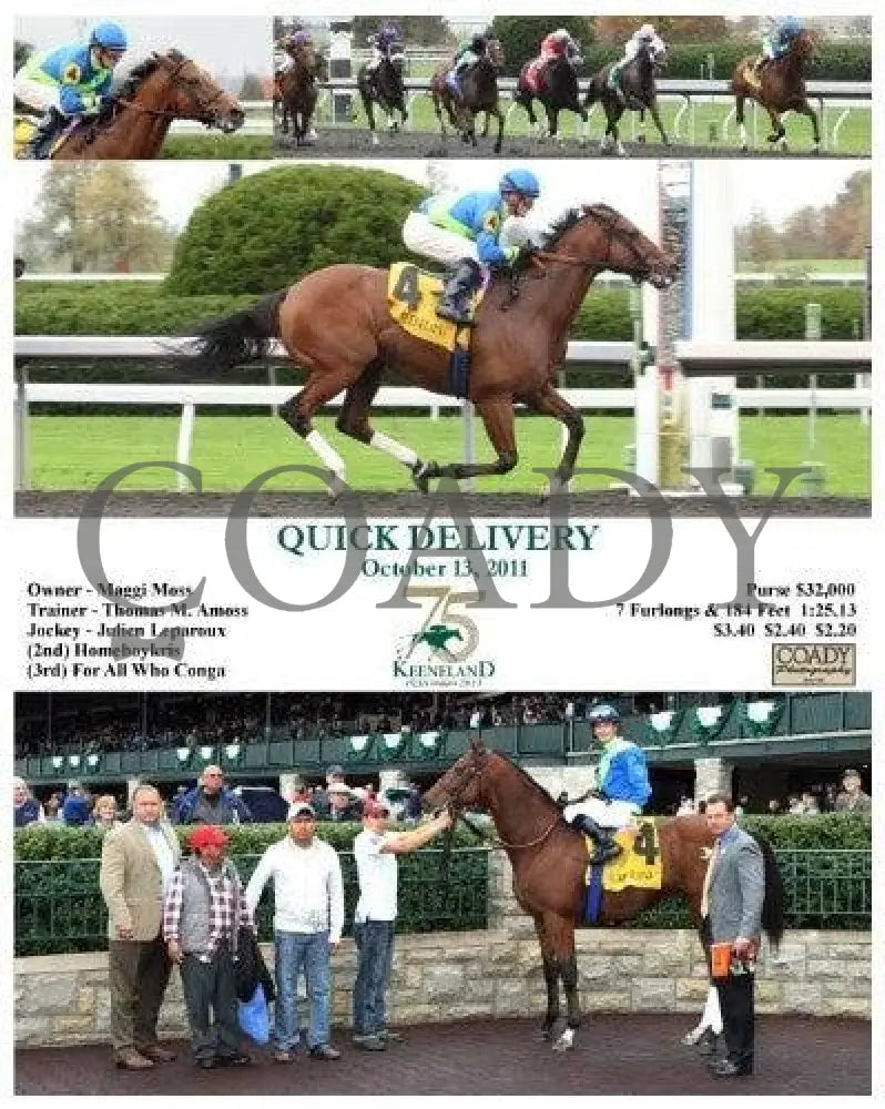 Quick Delivery - 101311 Keeneland