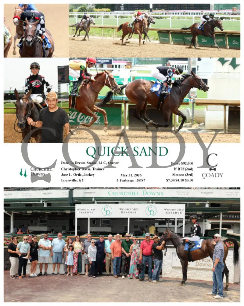 QUICK SAND - 053125 - Race 03 - CD Churchill Downs