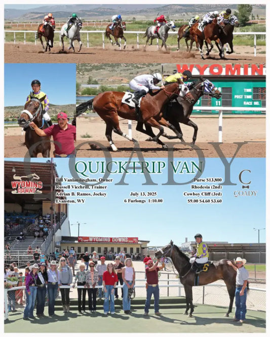 QUICKTRIP VAN - 07-13-25 - R06 - WYO Wyoming Downs
