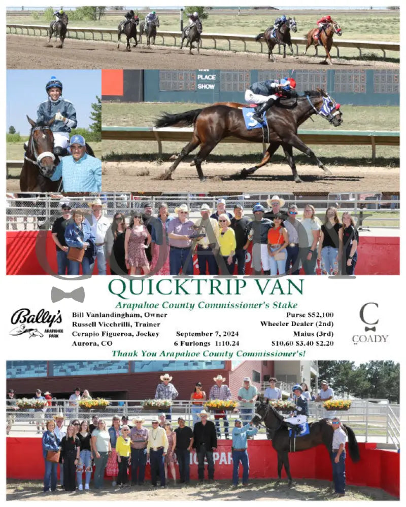 Quicktrip Van - Arapahoe County Commissioner’s Stake 09-07-24 R05 Arp Park