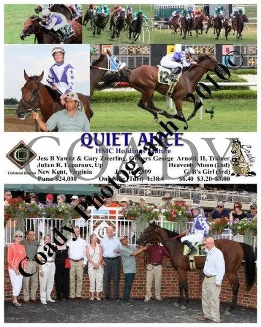 Quiet Alice - Hmc Holdings Feature 7 18 2009 Colonial Downs
