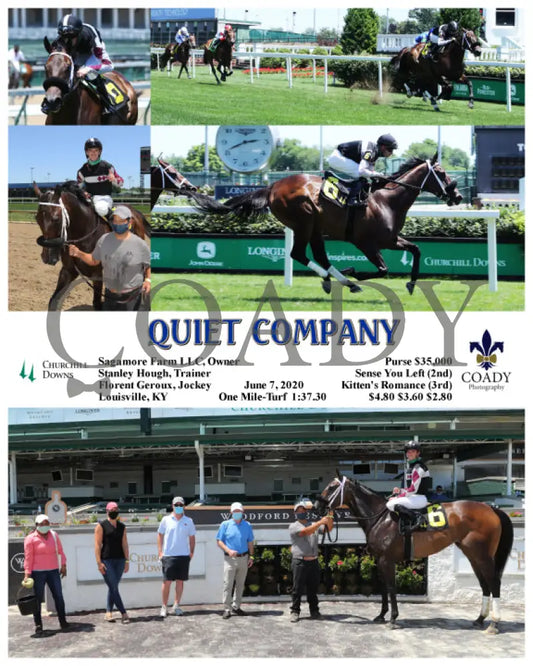 Quiet Company - 06-07-20 R04 Cd Churchill Downs