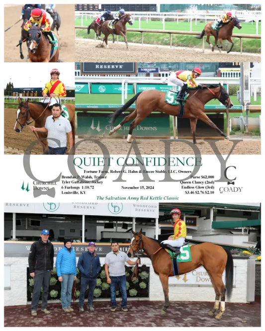 Quiet Confidence - 11-15-24 R01 Cd Churchill Downs