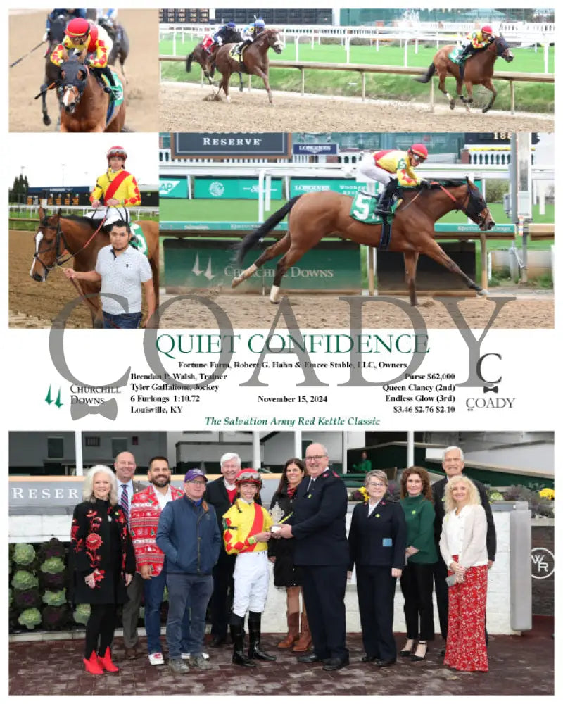 Quiet Confidence - 11-15-24 R01 Cd Group Churchill Downs