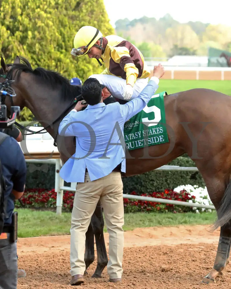 QUIETSIDE - Fantasy Stakes G2 - 53rd Running - 03-29-25 - R12 - OP - Come Back 06 Oaklawn Park