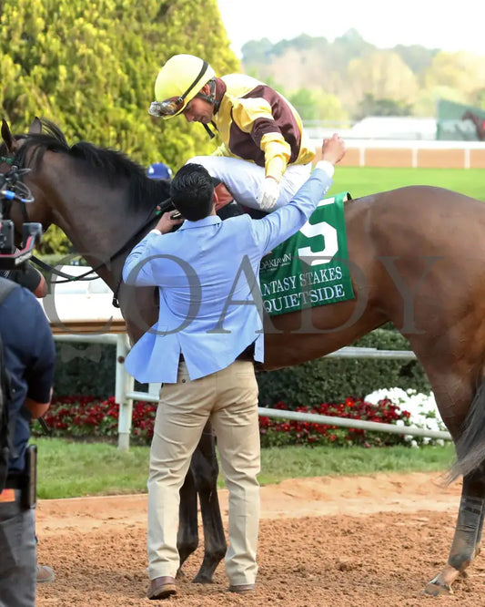 QUIETSIDE - Fantasy Stakes G2 - 53rd Running - 03-29-25 - R12 - OP - Come Back 06 Oaklawn Park