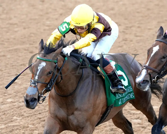 QUIETSIDE - Fantasy Stakes G2 - 53rd Running - 03-29-25 - R12 - OP - Inside Finish 02 Oaklawn Park