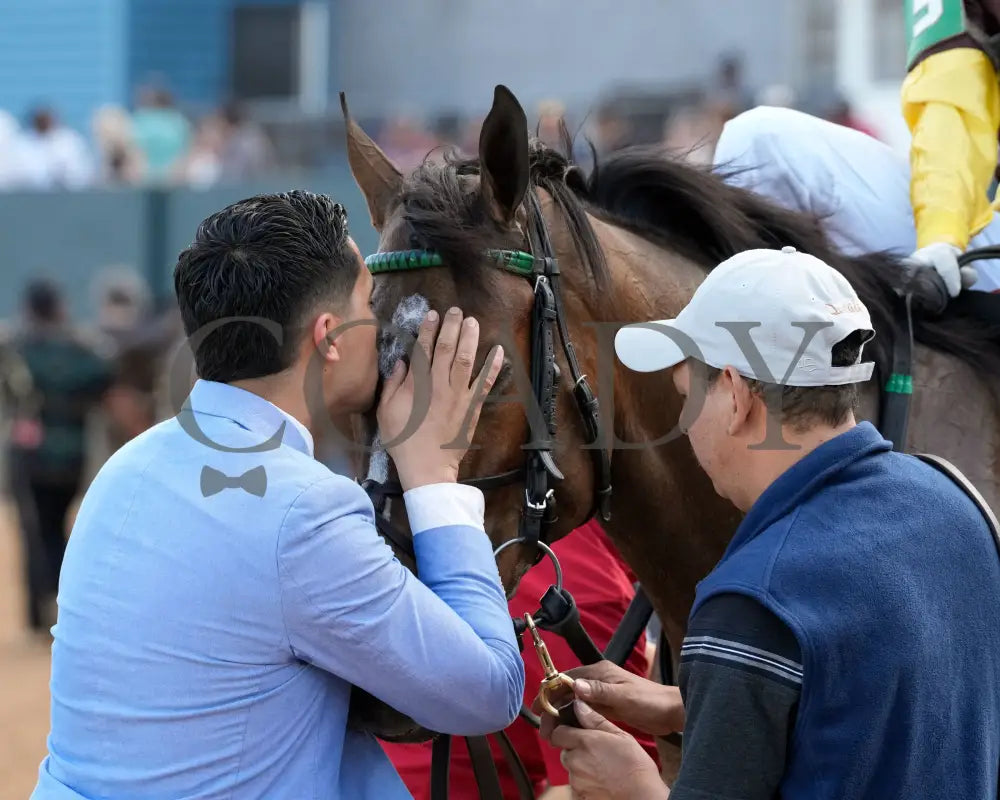 QUIETSIDE - Fantasy Stakes G2 - 53rd Running - 03-29-25 - R12 - OP - Kiss 01 Oaklawn Park
