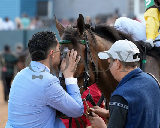 QUIETSIDE - Fantasy Stakes G2 - 53rd Running - 03-29-25 - R12 - OP - Kiss 01 Oaklawn Park