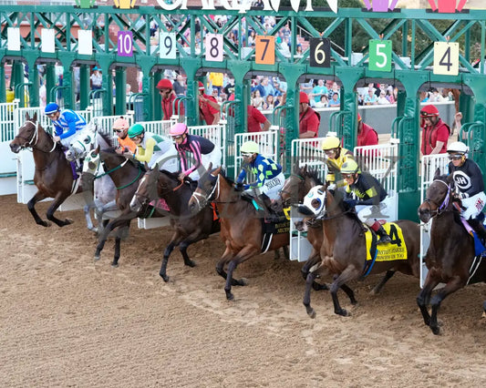 QUIETSIDE - Fantasy Stakes G2 - 53rd Running - 03-29-25 - R12 - OP - Start 02 Oaklawn Park