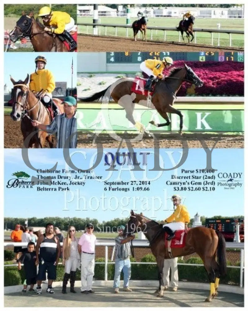 Quilt - 092714 Race 08 Btp Belterra Park